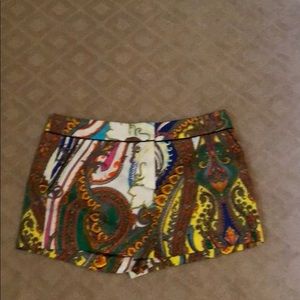 Trina Turk paisley shorts
